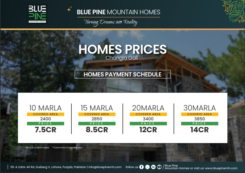 Homes Payment Plan For Phase 2 and 3