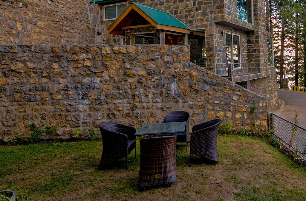 Vacation homes in Murree style stone villa — Blue Pine Mountain Homes Galiyat