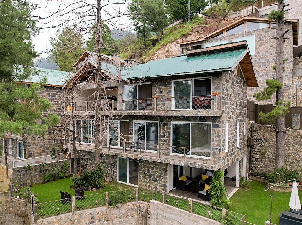 Galiyat mountain villa generating 10 to 12 percent annual ROI through managed rentals