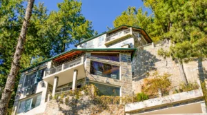 holiday home investment in Pakistan - mountain villa view