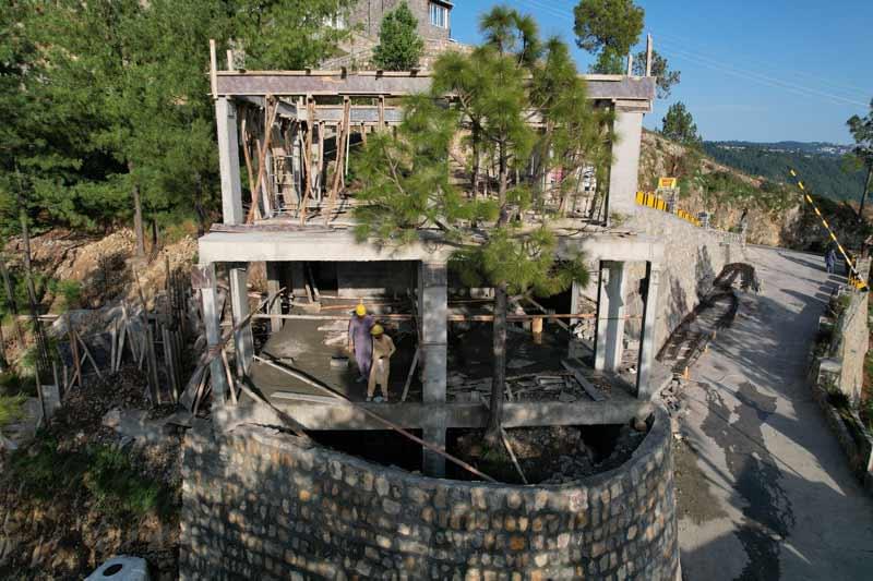 Construction Work in Phase 2 Changla Gali