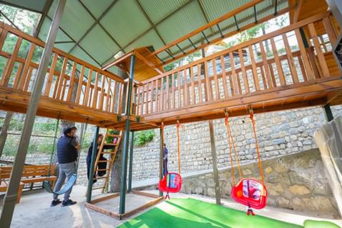 Blue Pine Mountain Homes Play Area