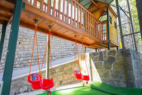 Blue Pine Mountain Homes Play Area