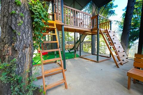 Blue Pine Mountain Homes Play Area