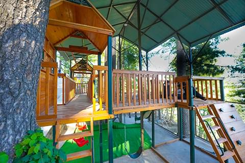 Blue Pine Mountain Homes Play Area